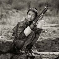 Young Boy at Religious Festival, Bhutan, 2010